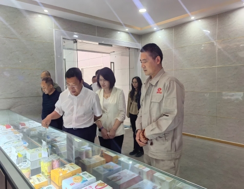 農業農村部鄉村產業發展司二級巡視員陳建光一行到公司調研、指導工作